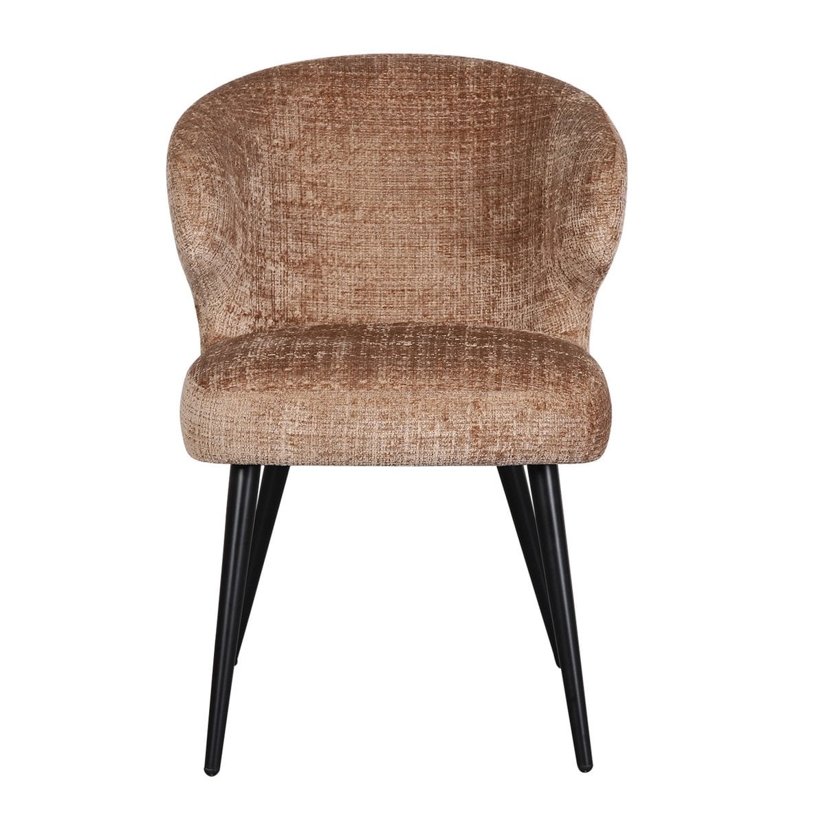 KantoormeubelenPlus Mera -stoel Caramel (set van 2)