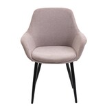 SalesFever Set van 2 fauteuils roze