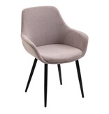 SalesFever Set van 2 fauteuils roze