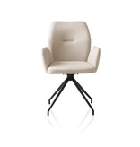 SalesFever Fauteuil met 180° draaifunctie beige