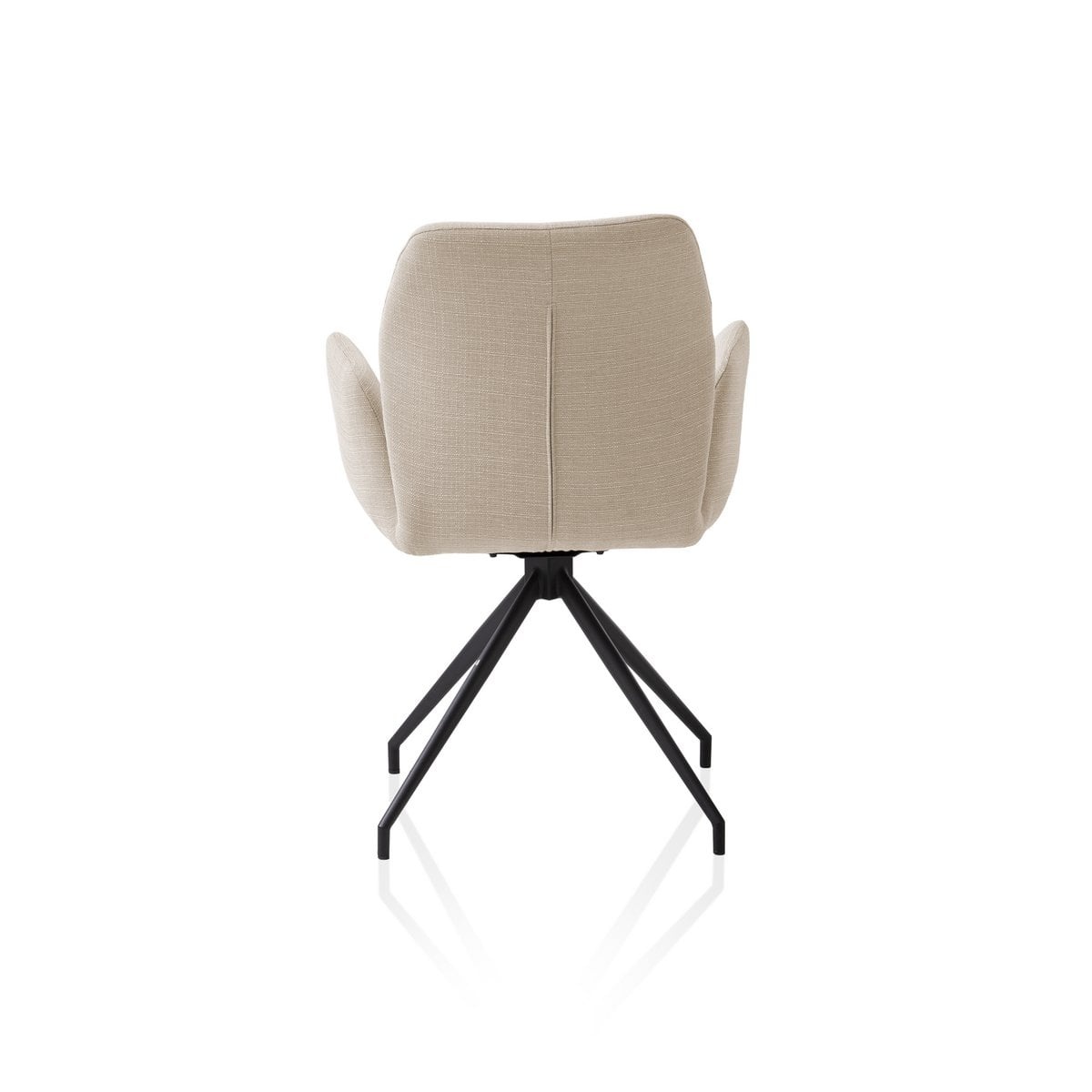 SalesFever Fauteuil met 180° draaifunctie beige