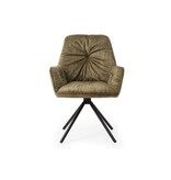 SalesFever Fauteuil met 360° draaifunctie, groen