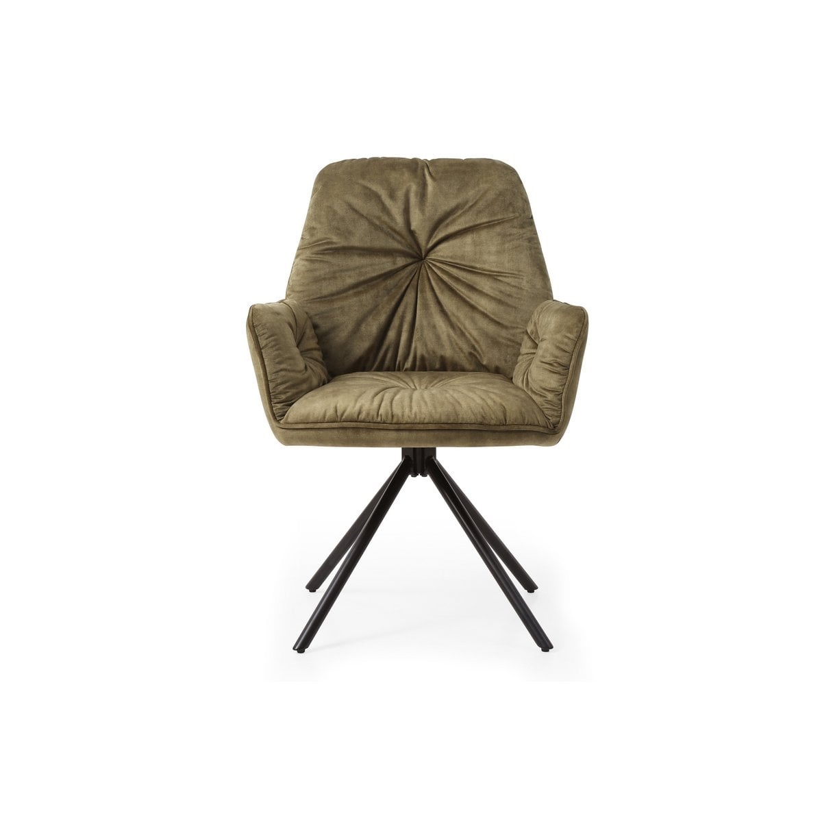 SalesFever Fauteuil met 360° draaifunctie, groen