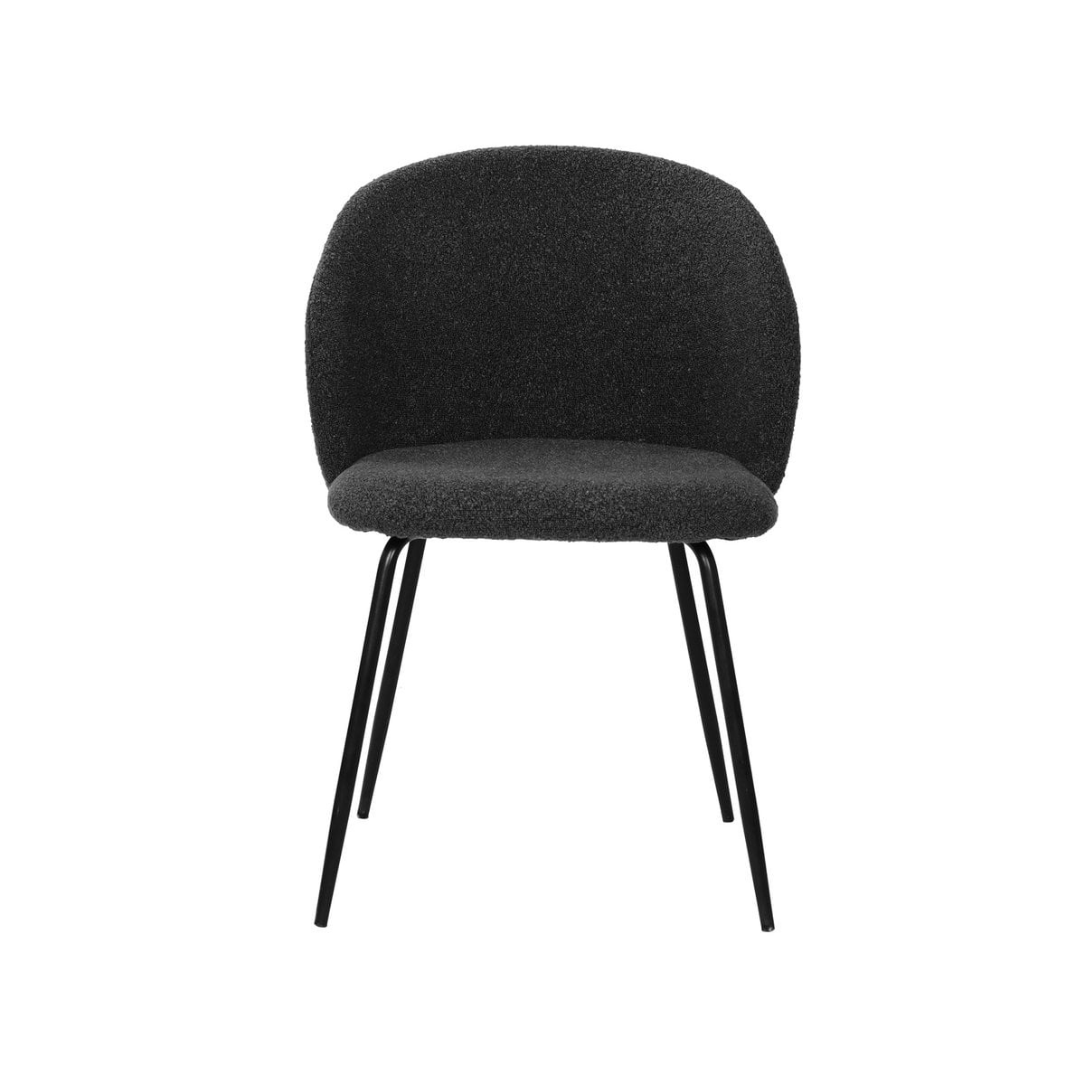 KantoormeubelenPlus Set van 2 stoelen met structuurstoffen bekleding