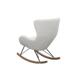 SalesFever Witte schommelstoel van teddybont