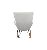 SalesFever Witte schommelstoel van teddybont