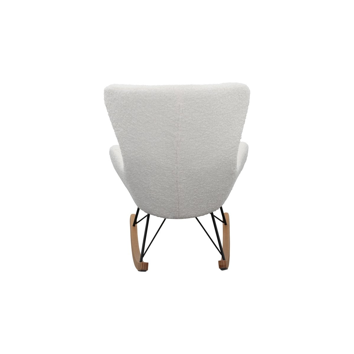 SalesFever Witte schommelstoel van teddybont