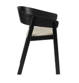 KantoormeubelenPlus EDO WOUTEN AANGEVOEREN Black (set van 2)