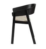 KantoormeubelenPlus EDO WOUTEN AANGEVOEREN Black (set van 2)