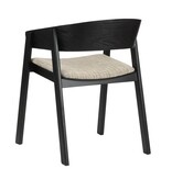 KantoormeubelenPlus EDO WOUTEN AANGEVOEREN Black (set van 2)