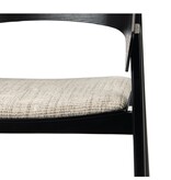 KantoormeubelenPlus EDO WOUTEN AANGEVOEREN Black (set van 2)