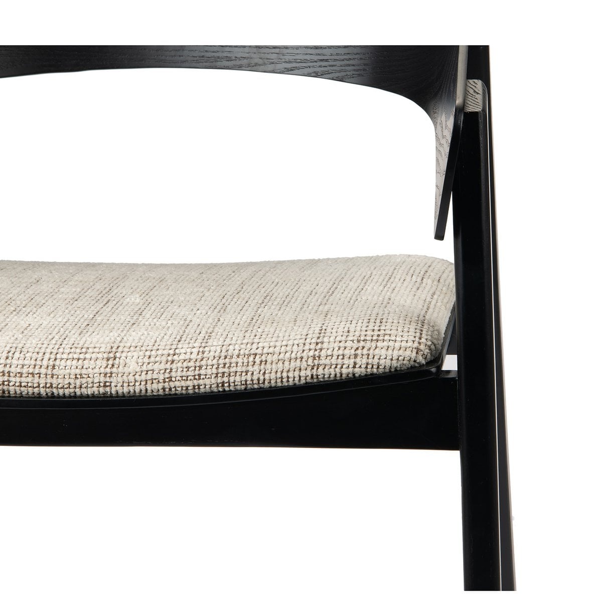 KantoormeubelenPlus EDO WOUTEN AANGEVOEREN Black (set van 2)