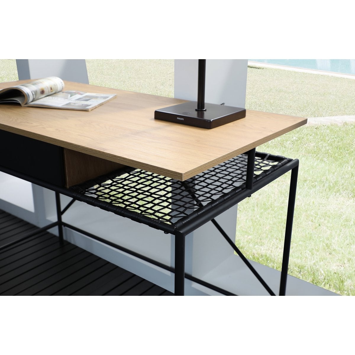 SalesFever Bureau naturel/zwart