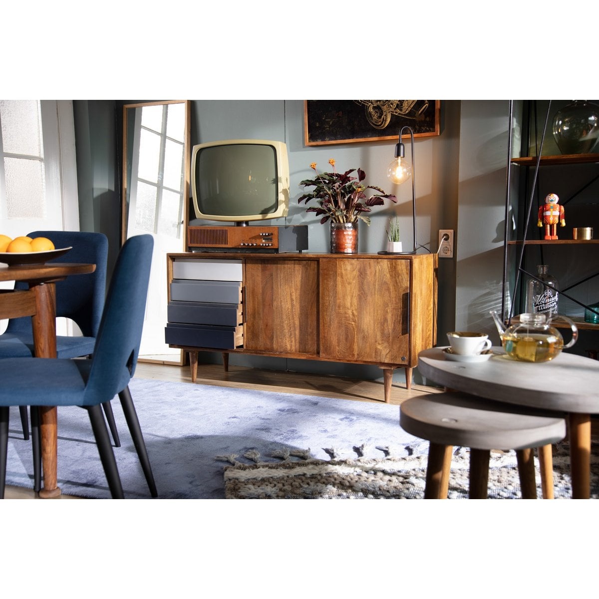 KantoormeubelenPlus Tom Tailor stoel, set van 2