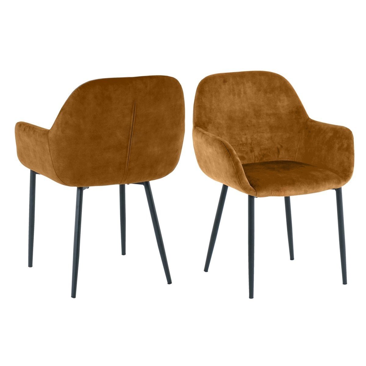 KantoormeubelenPlus Armlehnstuhl, 2er-set