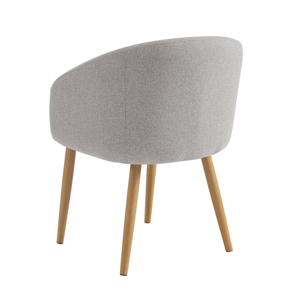 SalesFever Fauteuilset van 2 structuurstof taupe