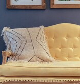 KantoormeubelenPlus Kussensloop 40x40/50x50 cm | Decoratief Kussen | Bankkussen FLORES Gemaakt van Katoen