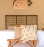 KantoormeubelenPlus Handgeweven kussensloop 40x40/50x50 cm | Decoratief Kussen | Bankkussen PITU Gemaakt van Katoen