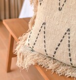 KantoormeubelenPlus Handgeweven kussensloop 40x40/50x50 cm | Decoratief Kussen | Bankkussen PITU Gemaakt van Katoen