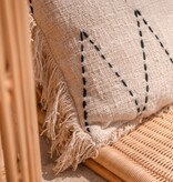 KantoormeubelenPlus Handgeweven kussensloop 40x40/50x50 cm | Decoratief Kussen | Bankkussen PITU Gemaakt van Katoen
