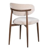 KantoormeubelenPlus Japandi -stoel Tan (set van 2)