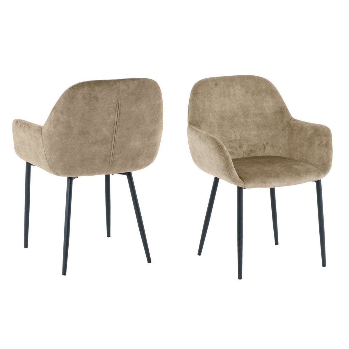 KantoormeubelenPlus Fauteuil, set van 2