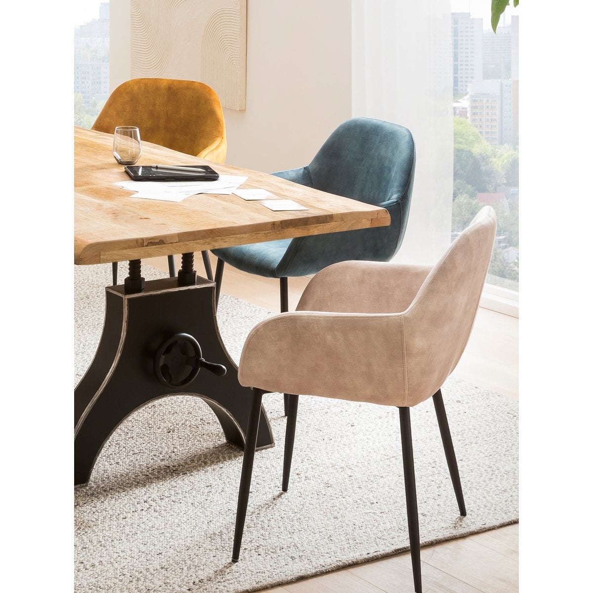 KantoormeubelenPlus Fauteuil, set van 2