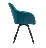 SalesFever Fauteuil met 360° draaifunctie Turquoise