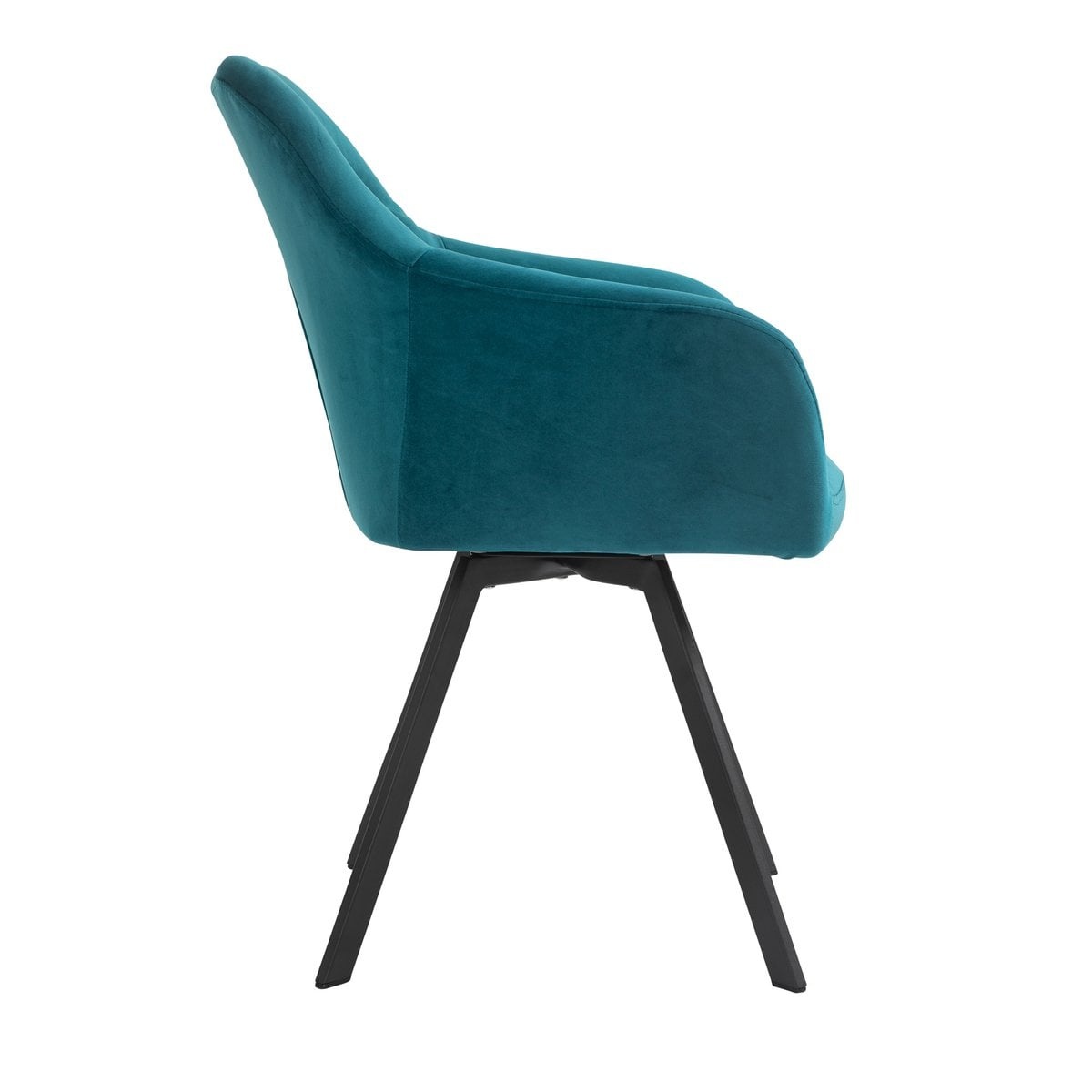 SalesFever Fauteuil met 360° draaifunctie Turquoise