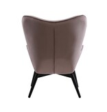 SalesFever Fauteuil roze fluweel