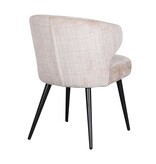 KantoormeubelenPlus Mera stoelcrème (set van 2)