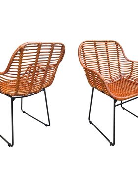 KantoormeubelenPlus Tom Tailor fauteuil, set van 2