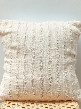 KantoormeubelenPlus Kussensloop 40x40 cm of 50x50 cm Handgeweven | Decoratief Kussen | Bankkussen RAHAYU Gemaakt van Katoen