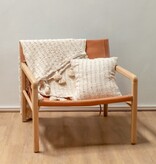 KantoormeubelenPlus Kussensloop 40x40 cm of 50x50 cm Handgeweven | Decoratief Kussen | Bankkussen RAHAYU Gemaakt van Katoen