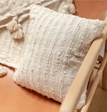 KantoormeubelenPlus Kussensloop 40x40 cm of 50x50 cm Handgeweven | Decoratief Kussen | Bankkussen RAHAYU Gemaakt van Katoen