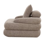 KantoormeubelenPlus Cairo Loungestoel Sand Boucle