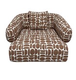 KantoormeubelenPlus Kathmandu Loungestoel Amon Terracotta