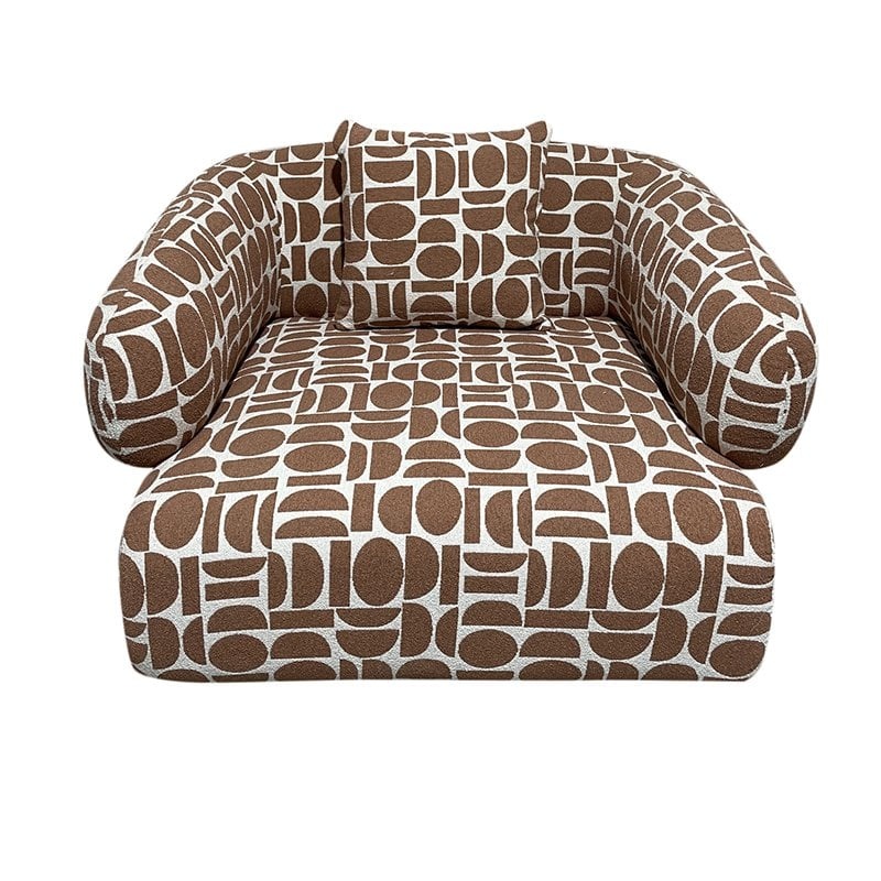 KantoormeubelenPlus Kathmandu Loungestoel Amon Terracotta