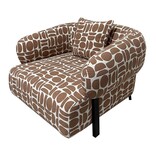 KantoormeubelenPlus Kathmandu Loungestoel Amon Terracotta