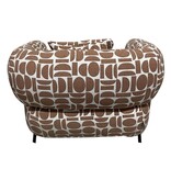 KantoormeubelenPlus Kathmandu Loungestoel Amon Terracotta