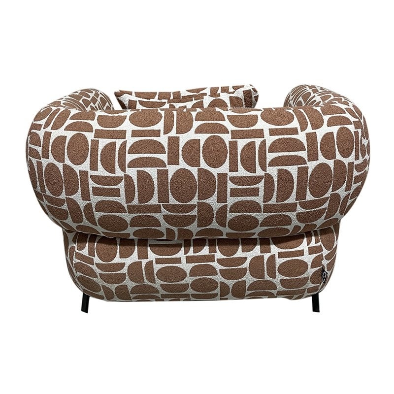 KantoormeubelenPlus Kathmandu Loungestoel Amon Terracotta