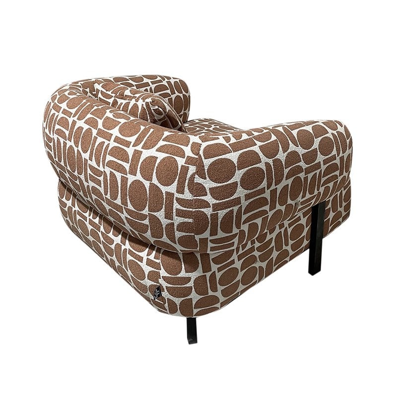 KantoormeubelenPlus Kathmandu Loungestoel Amon Terracotta