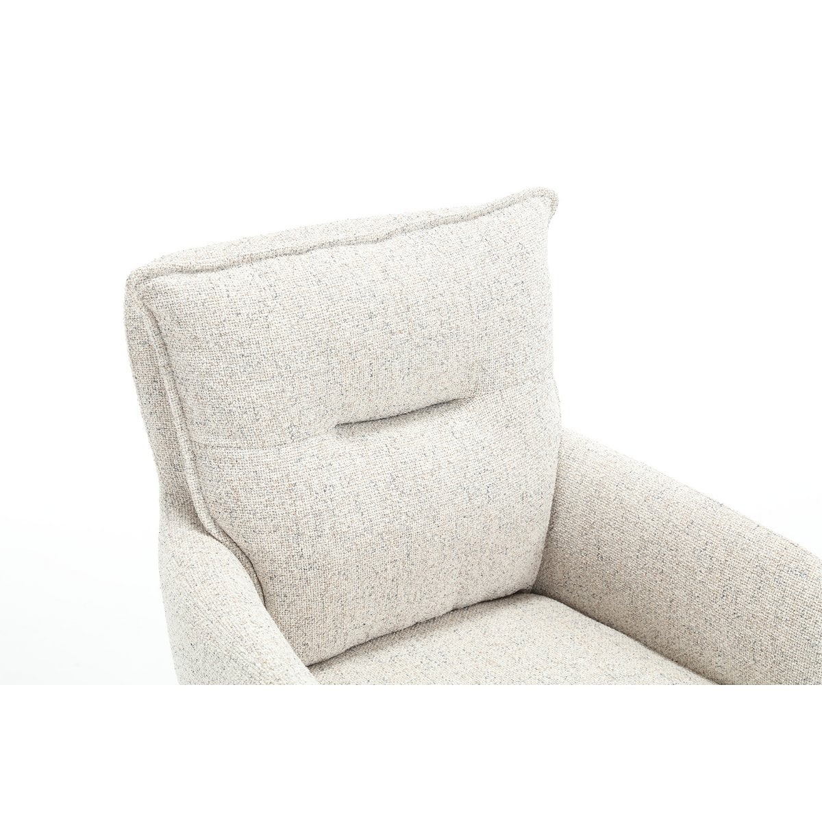 SalesFever Fauteuil structuurstof beige