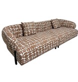 KantoormeubelenPlus Bank Kathmandu 3-zits Amon Terracotta