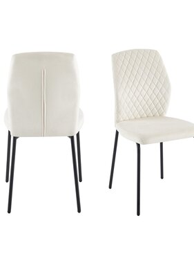 SalesFever Stoelenset van 2 beige