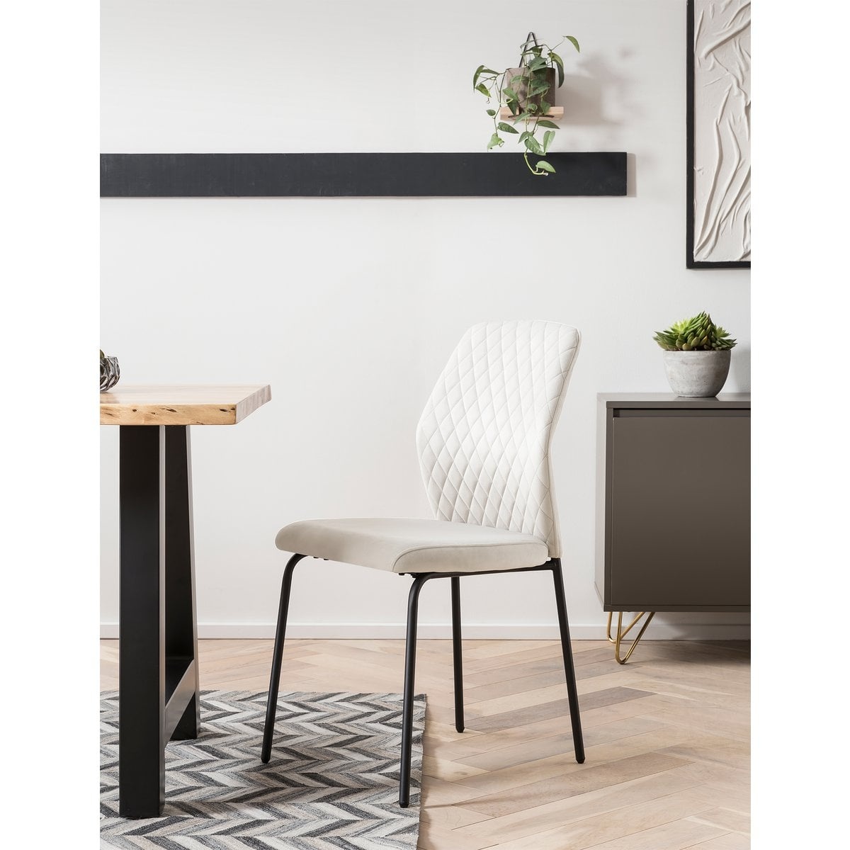 SalesFever Stoelenset van 2 beige