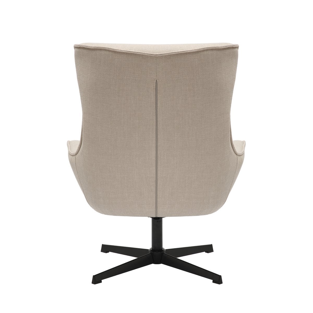 SalesFever Fauteuil structuurstof beige