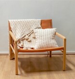 KantoormeubelenPlus Boho Deken Katoenen Deken Sprei Bedovertrek Bankdeken 110x200 cm TENUN Handgeweven van katoen