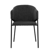 KantoormeubelenPlus Fauteuilset van 2 met structuurstof