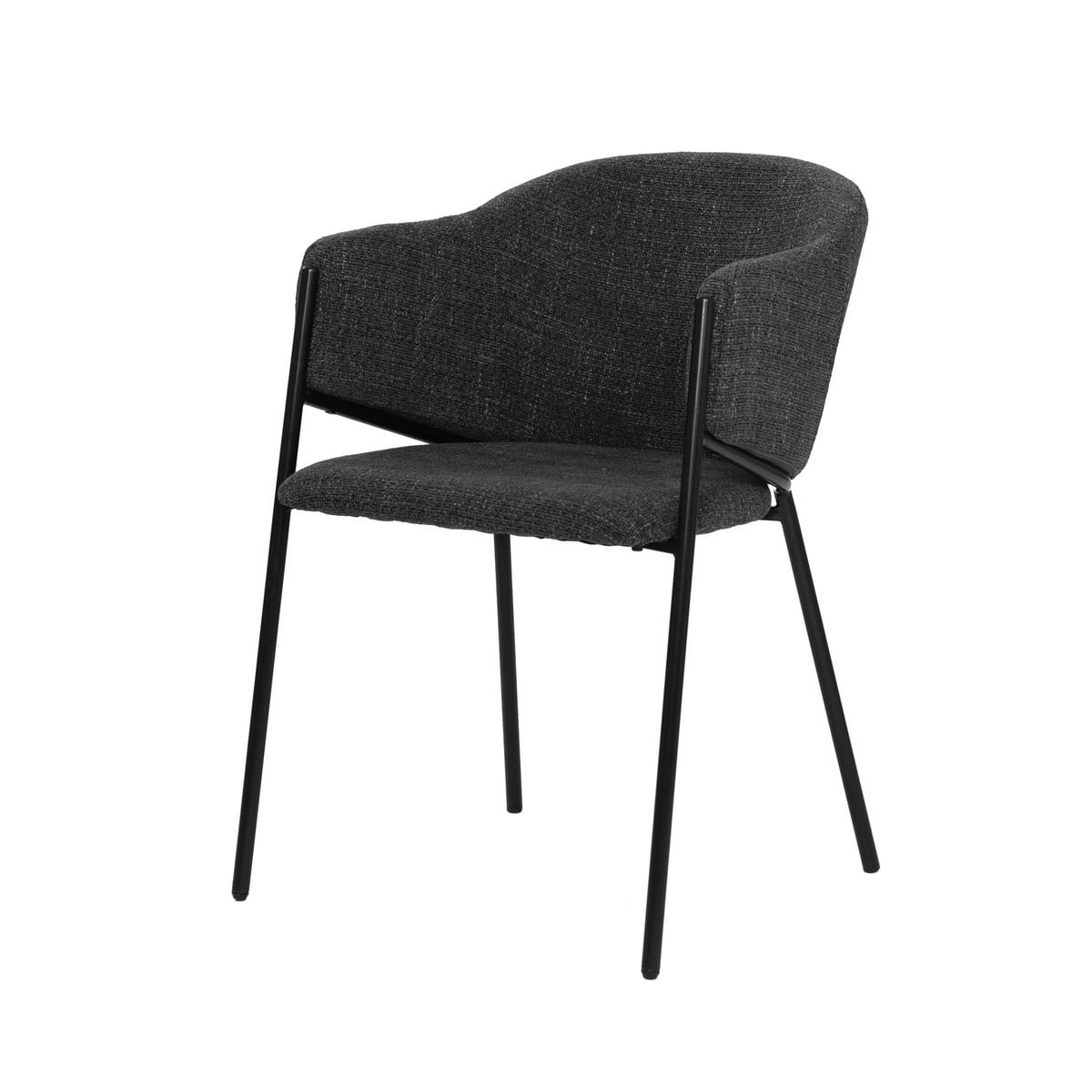 KantoormeubelenPlus Fauteuilset van 2 met structuurstof